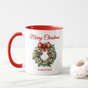 Elegantes Weihnachtslied Tasse