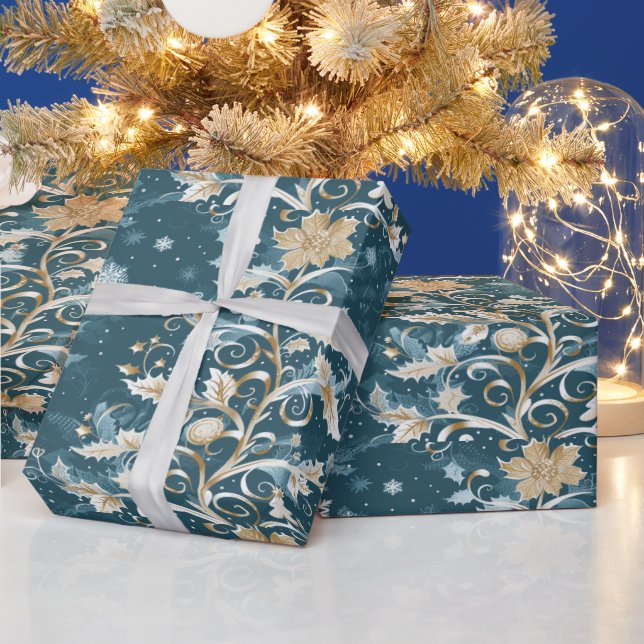 Elegantes Weihnachtspapier Geschenkpapier (Feiertage)