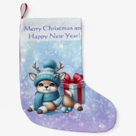 Elegantes Weihnachtswasser Botanisch Kleiner Weihnachtsstrumpf