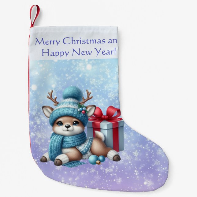 Elegantes Weihnachtswasser Botanisch Kleiner Weihnachtsstrumpf (Vorderseite)