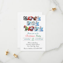 Elegantes Weihnachtswasser Botanisch