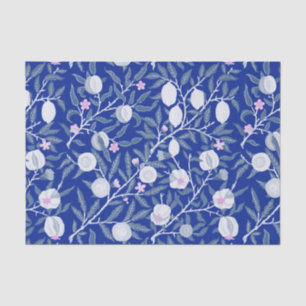 Elegantes Weinmuster Seidenpapier