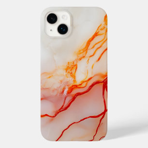 Elegantes Weiß- und Goldmarmor-Muster Case-Mate iPhone 14 Plus Hülle