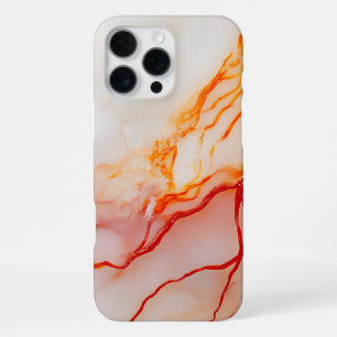 Elegantes Weiß- und Goldmarmor-Muster iPhone 16 Pro Max Hülle