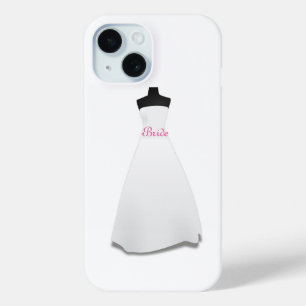 Elegantes weißes Brautkleid Braut  Case-Mate iPhone Hülle