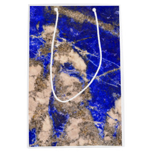 Elegantes, weißes Granit-Marmor Mittlere Geschenktüte