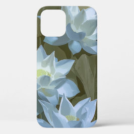 Elegantes weißes Lotus-Akrylkunstwerk | Case-Mate iPhone Hülle