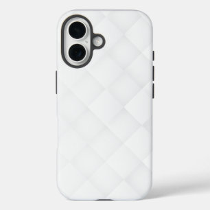 Elegantes Weißes Muster iPhone 16 Hülle