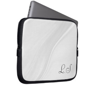 Elegantes weißes Tablethülle 10 Zoll Laptopschutzhülle
