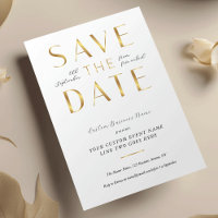 Elegantes White & Gold Geschäfts-Event Unternehmen
