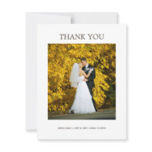 Elegantes White Minimalistisch Wedding Foto