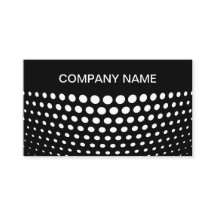 Elegantes White Polka Dot Muster