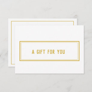 Elegantes White Salon Beauty Geschenkgutschein