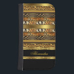 Elegantes Wild Mixed Animal Black and Gold Geldbeutel Hülle Für Das Samsung Galaxy S4<br><div class="desc">Elegantes Wild Mixed Animal, Leopard Tiger Zebra Animal Print Black and Gold, Imitate Jewel. Elegante klassiges Handy Handy Girly für Frauen Mädchen Add Name Initials Glitzer (Achtung, das Bild wird dunkler auf Fall erscheinen) Fabuläre Produkt für Frauen, Mädchen, Zizzago erstellt dieses Design BITTE BEACHTEN Sie alle flachen Bilder! Sie haben...</div>