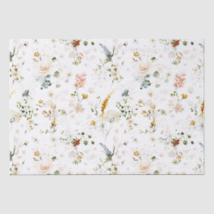 Elegantes Wildblume Garden Tissue Seidenpapier