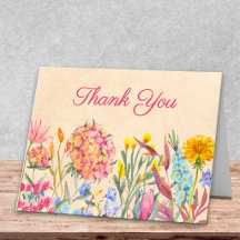Elegantes Wildblumen-Blumen-Wasserfarben-Design