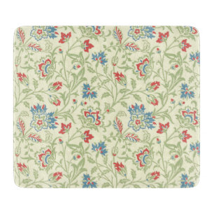 Elegantes William-Morris-Renaissance-Blumenmuster Schneidebrett