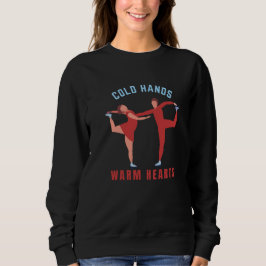 Elegantes Winter-Sport-Design Sweatshirt