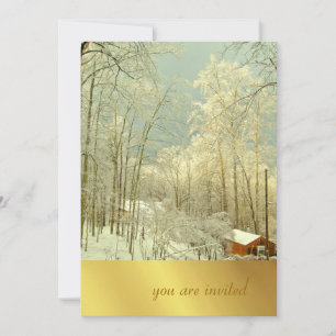 Elegantes Winterwunderland, Weihnachtsaufenthalte Einladung