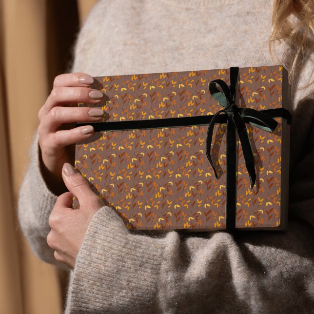 Elegantes Wrapping Paper für den Herbst Geschenkpapier (Von Creator hochgeladen)