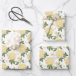 Elegantes Yellow Hydragea-Blume-Muster Geschenkpapier Set<br><div class="desc">Lassen Sie sich von den Geschenken der eleganten, gelben Hydrangea-Blume-Musterpapiere abheben, die mit zarten goldenen Blüten für ein zeitloses und raffiniertes Aussehen aufwarten. Dieses Design ist perfekt für Geburtstage, Hochzeiten und besondere Anlässe geeignet und verleiht jedem Geschenk eine charmante Touch mit Blumen. Ideal für diejenigen, die klassische und elegante Geschenkverpackung...</div>