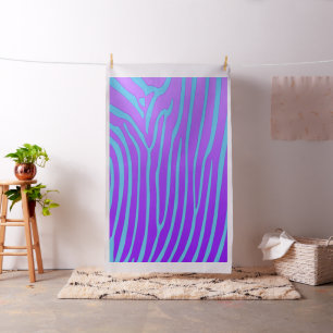 Elegantes Zebra-Druck-Gewebe Stoff