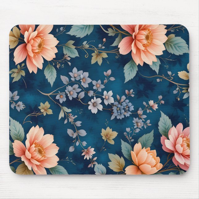 Elegantes zeitloses Muster Mousepad (Vorne)
