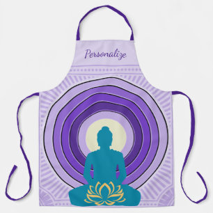 Elegantes Zen Yoga Meditation Personalisiertes Smo Schürze