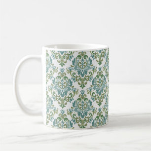 Elegantes, zweifarbiges Dekorationsmuster Kaffeetasse