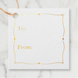 Eleganto und from real Gold Foil Fevor Tags