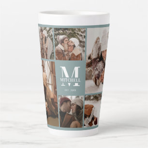 Elegantsage Green Family Foto Collage Achtung Milchtasse