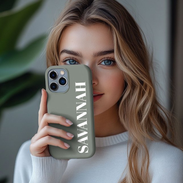 Elegantsage personalisierter Name Case-Mate iPhone Hülle (Von Creator hochgeladen)