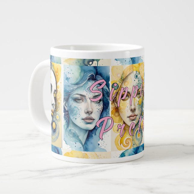 Eleganz 1 Spezielle Tasse (Vorderseite Links)