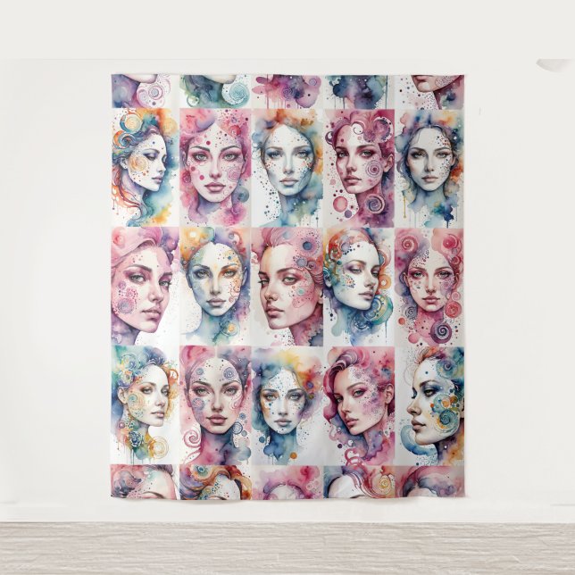 Eleganz 2 Tapestry Wandteppich (Vorderseite)