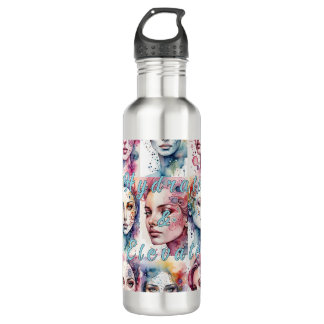 Eleganz 2 Wasserflasche Typ 1 Edelstahlflasche