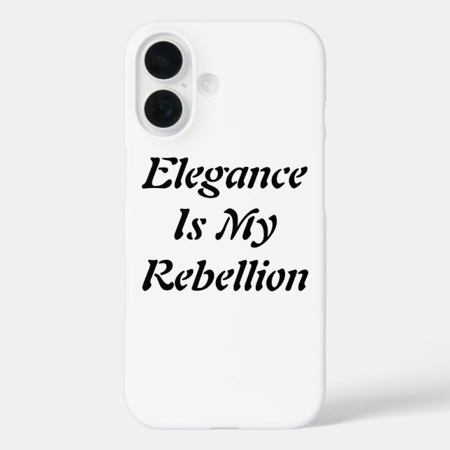 Eleganz Case-Mate iPhone Hülle (Rückseite)