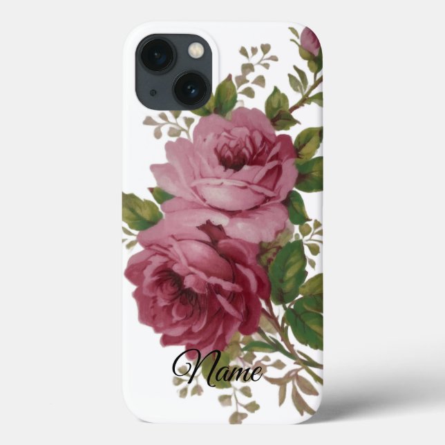 Eleganz der rosa Rose  Case-Mate iPhone Hülle (Rückseite)