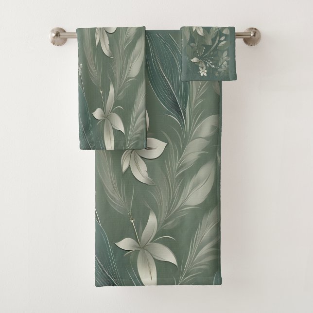 Eleganz des Efeus Badhandtuch Set (Ivy Elegance Bath Towel Set
)