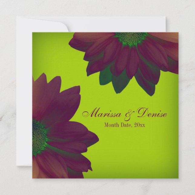 Eleganz Einladung (Vorderseite)