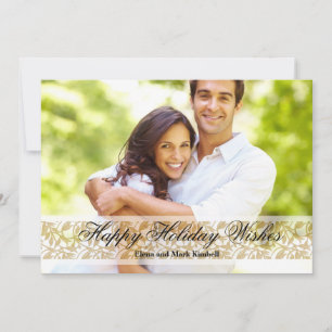 Eleganz - Foto-Feiertagskarte Feiertagskarte