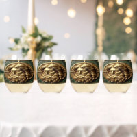 Eleganz in Absolution Cross auf Marmor mit Gilded