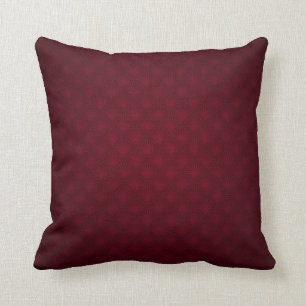 Eleganz in Burgund Kissen