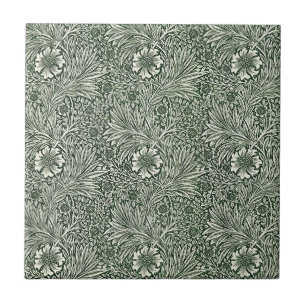 Eleganz mit grüner Ringelblume umarmen Fliese