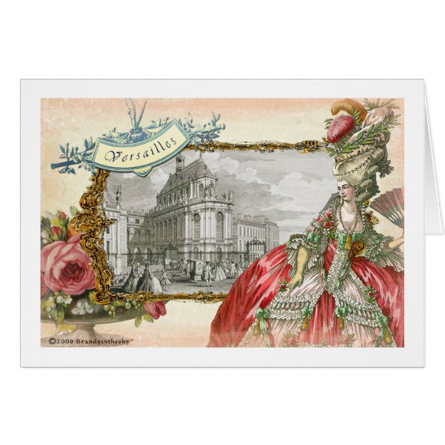 Eleganz Versailles Marie Antoinette (Vorderseite (Horizontal))