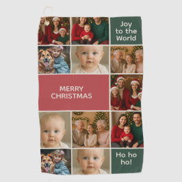 Eleganz Weihnachten Pastellbilder Collage Weihnach Golfhandtuch