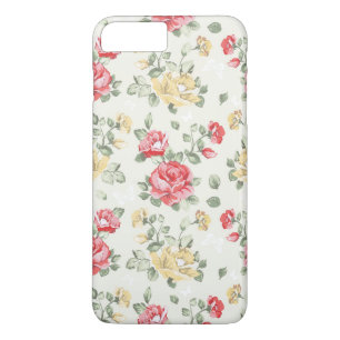Eleganztapetenmuster der rosa Rosen Case-Mate iPhone Hülle