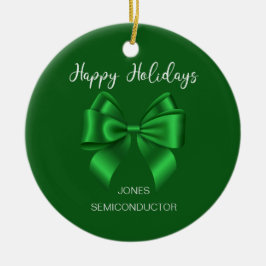 Elegatn Happy Holidays Keramik Ornament