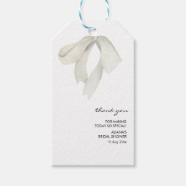 Elegent Bow Sie bindet das Brautparty des Knotens Geschenkanhänger