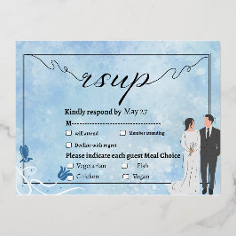 Elegent Tullip Bloral Einladung Post Card