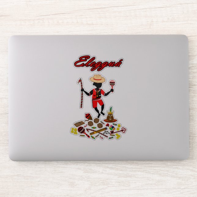Eleggua Aufkleber (Computer)